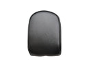 Mini Lowboy Upright Sissy Bar Pad Plain Black Vinyl