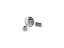 Dual Skull Inspection Cover Aluminium Polished