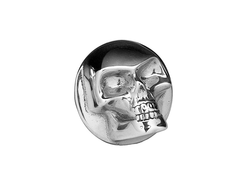 Skull 3D Gas Cap Cover Chrome