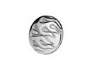 Flame 3D Gas Cap Cover Chrome