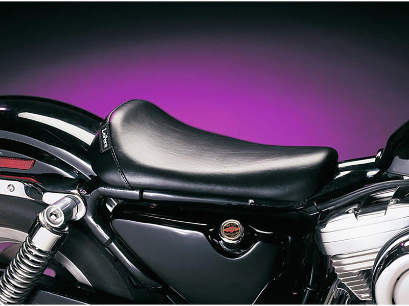 Bare Bones Solo Seat Smooth Black Vinyl For 82-03 Sportster