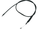Blackout Longitudinally Wound (LW) Clutch Cable Std Black Vinyl All Black - 62.8"