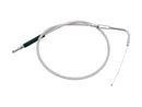 Pro Argent Throttle Cable 70 Degree Stainless Steel Clear Coated Chrome Look - 32.5"