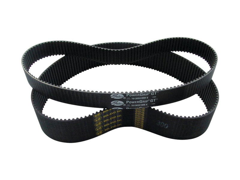 Gates HTD Rubber Primary Drive Belt - 8mm / 1 5/8 Inch / 141 Teeth