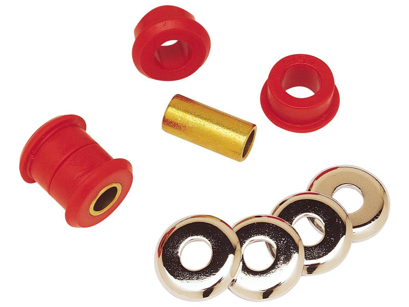 Heavy Duty Polyurethane Handlebar Damper Kit Chrome Red