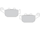Road Platinum Mid-Metallic Brake Pads Organic Rear For 98-02 M2