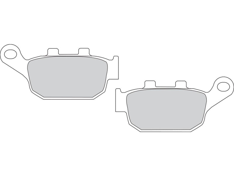 Road Platinum Mid-Metallic Brake Pads Organic Rear For 98-02 M2