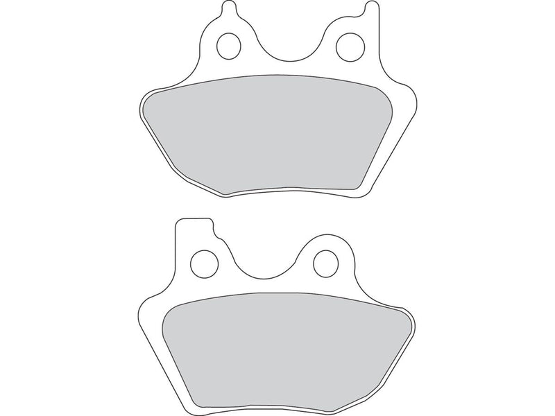 Road Platinum Mid-Metallic Brake Pads Organic Front Rear For 00-03 Sportster