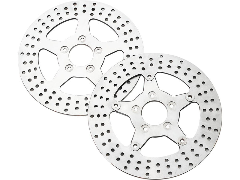 Rigid Front Brake Rotor 5-Hole Stainless Steel For 00-13 Sportster - 11.5 Inch
