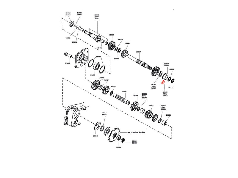 Transmission Rollers +.0004