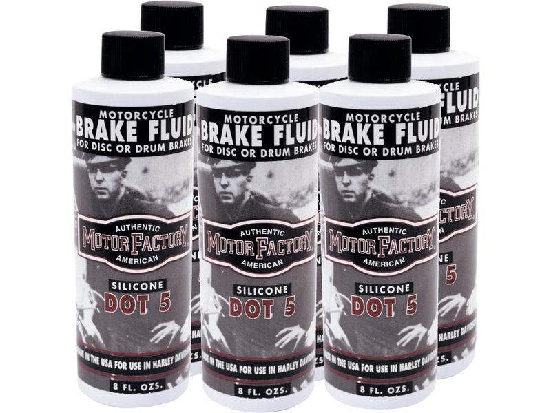 DOT-5 Brake Fluid Box Of 6 Bottles - 240ml Per Bottle