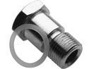 Tachometer Block-Off Plug Chrome