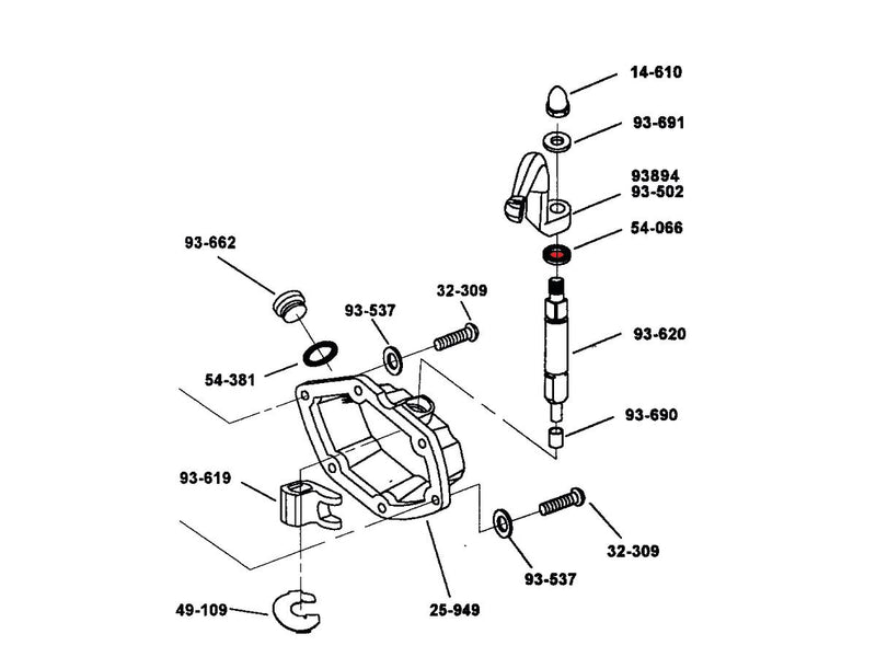 Oil Seal Clutch Lever