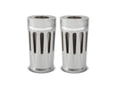Deep Cut Fork Boot Chrome For 01-06 FLSTFI
