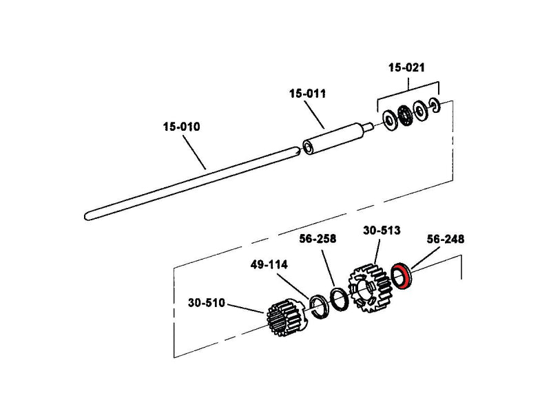 Spacer Mainshaft