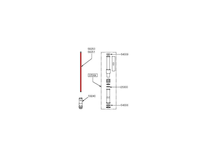 Pushrod Set Engine Black Pushrod Set For 1 Hole Lifters For 00-19 RevTech 88