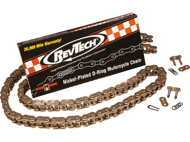 Nickel-Plated O-Ring Chain - 102 Link