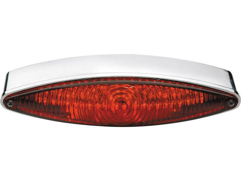 Snake Eye LED Taillight Chrome Red LED