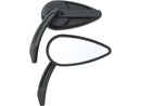 Vintage Billet Mirror Black