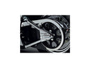 Swingarm Cover Without LED Chrome For 00-07 Softail