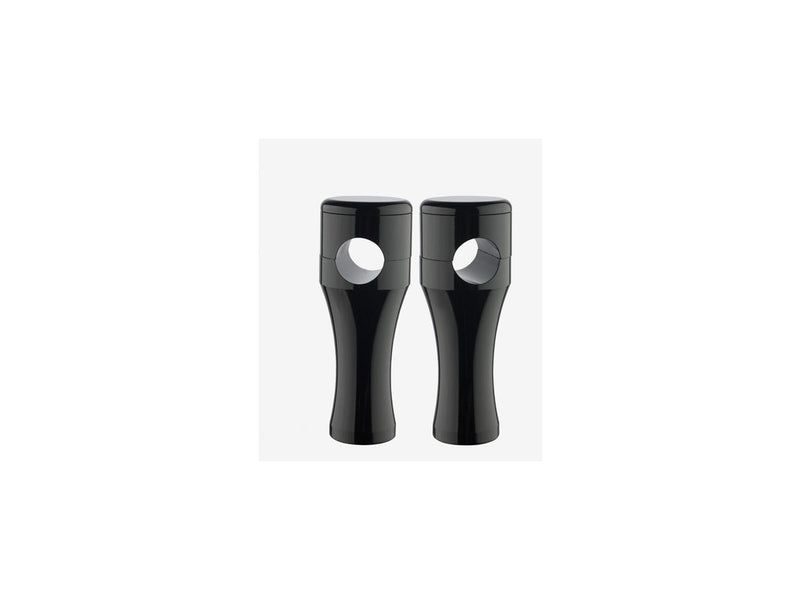 Smooth Top Risers Black Powder Coated - 4 Inch