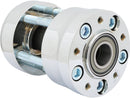 Single Rotor Front Wheel Hub Chrome Non-ABS Single Flange For 93-96 FLSTN
