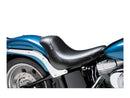 Silhouette Smooth Solo Seat Black Vinyl For 00-07 Softail