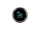 Round Performance Speedometer 255mph Black / Chrome - 85.725mm