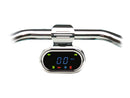 Classic Bar Mount Speedometer 255mph Black / Chrome - 3.5 x 2 Inch