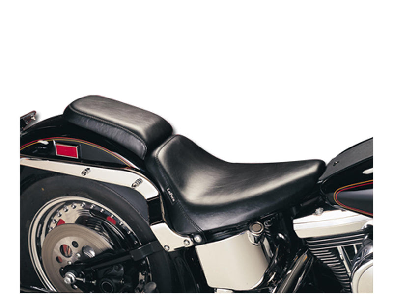 Bare Bones Solo Seat Smooth Black Vinyl For 00-07 Softail