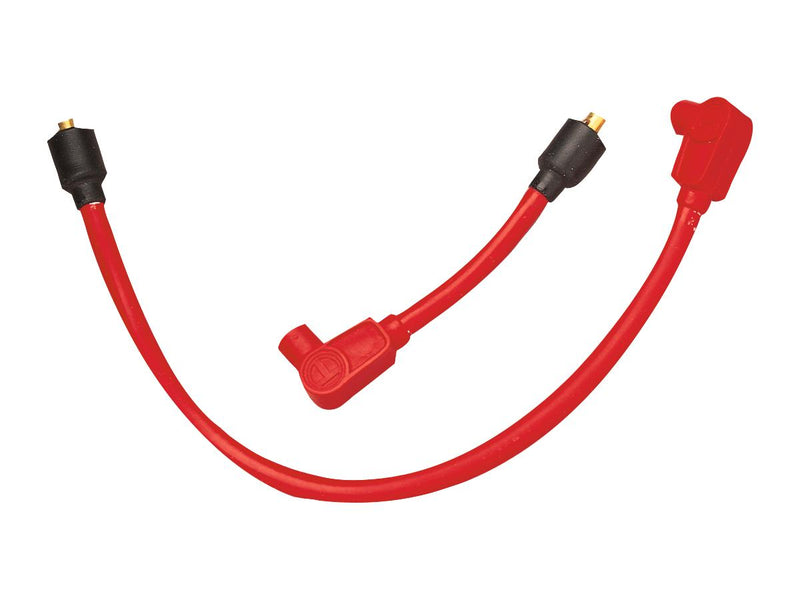 Pro-Spark 8mm High Performance Ignition Wires Red For 07-20 Sportster