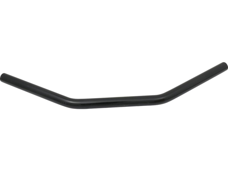 1 Inch Drag Handlebar Non-Dimpled Black Powder Coated 6 MM