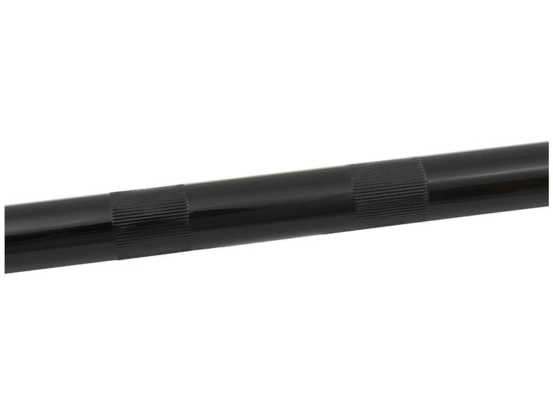 Drag Handlebar Non-Dimpled Black Powder Coated - 914.4mm x 1 Inch