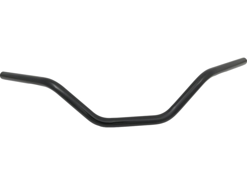 XLX Style Handlebar With Recess Black Powder Coated - 1 Inch