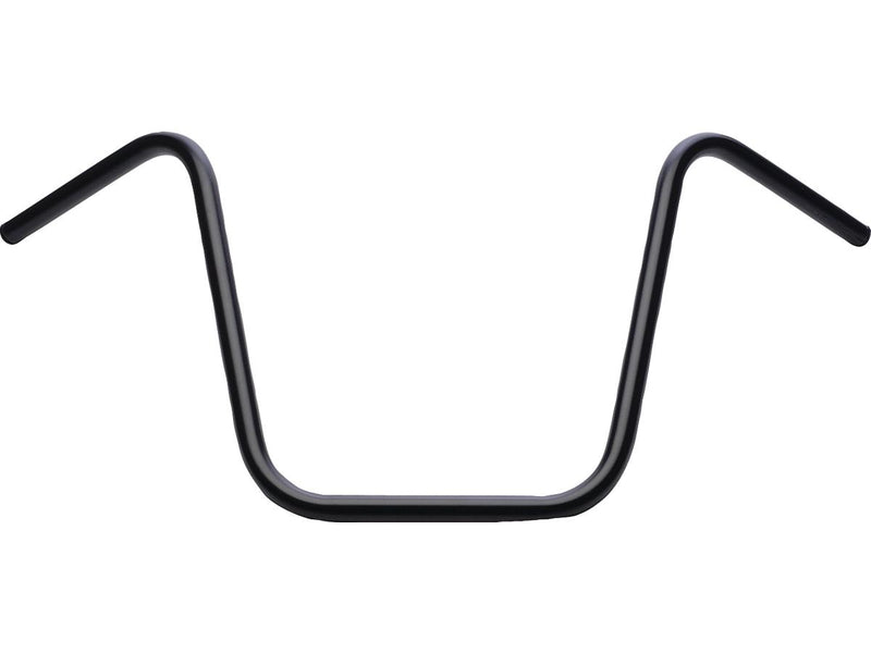 Ape Hanger Handlebar Black Powder Coated - 16 x 1 Inch