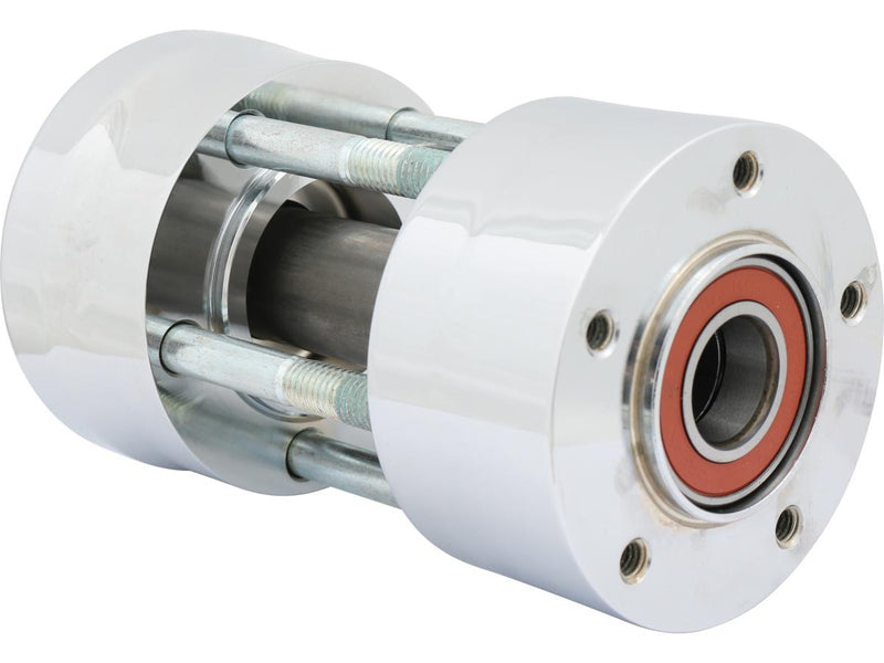 Rear ABS Wheel Hub Chrome ABS Dual Flange For 09-22 Touring