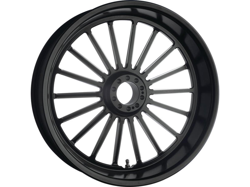 Nitro 18 Billet Wheels Front. 21 X 3.5. Black Midnight Series 21" 3.50"