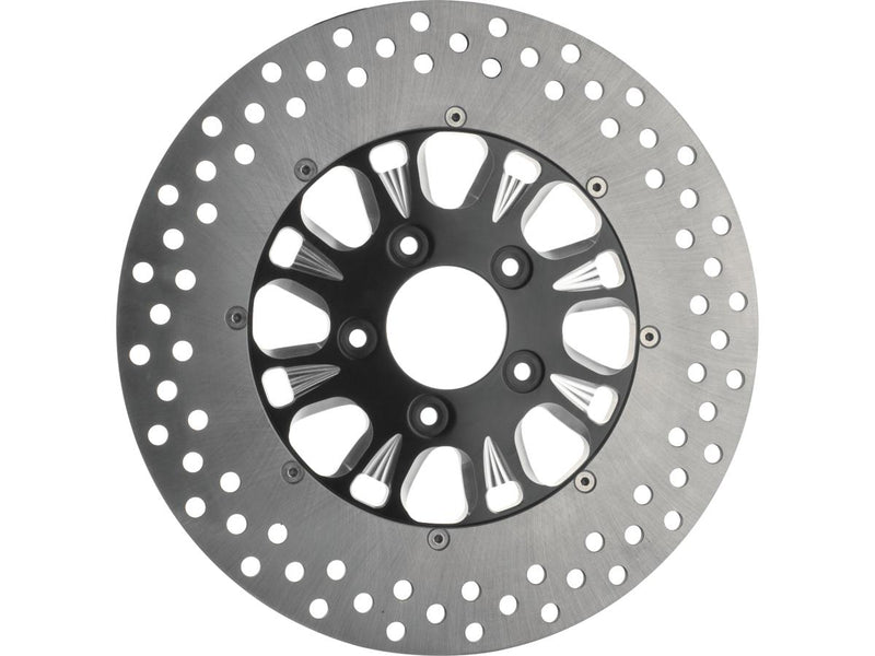 Supercharger 2-Piece Right Brake Rotor Black