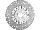 Nitro-18 2-Piece Rear Brake Rotor Black Stainless Steel - 11.8 Inch
