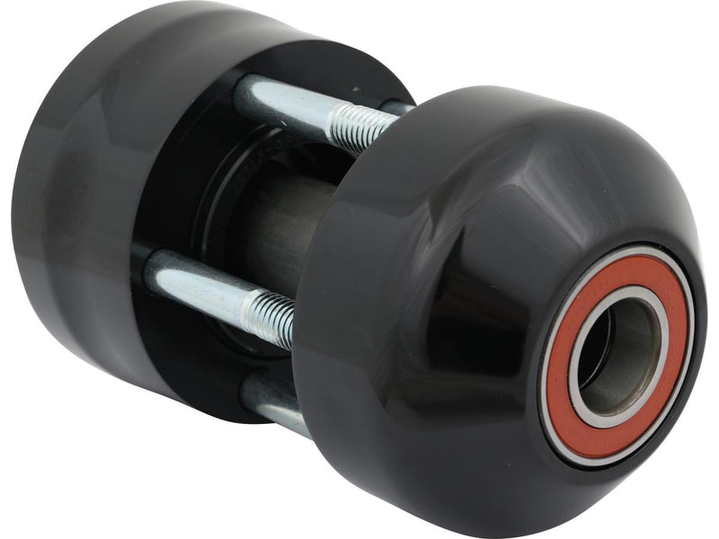 Rear Wheel Hub Black Non-ABS Single Flange