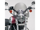 SwitchBlade Deflector Quick Release Windshield Light Smoke For 88-20 Sportster - 14.5 x 13.5 Inch