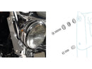 Switchblade Mounting Kit Windshield Mount Kit Chrome