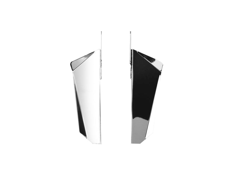 Switchblade Chrome Lower Wind Guards For 88-20 Sportster