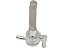 NPT Fuel Valve Down Facing Outlet Chrome - 3/8 Inch