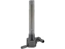 NPT Fuel Valve Rear Facing Outlet Black - 3/8 Inch
