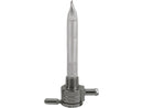 NPT Fuel Valve Straight Outlet Black - 3/8 Inch