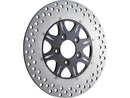 Meridian 2-Piece Rear Brake Rotor Black