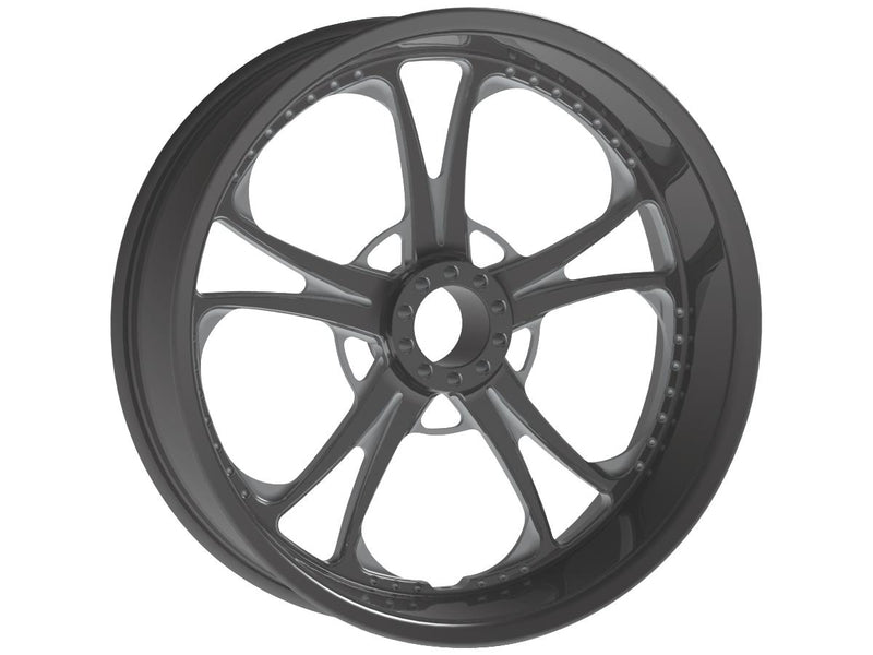 T-5 Billet Wheels Black - 16 x 5.00 Inch