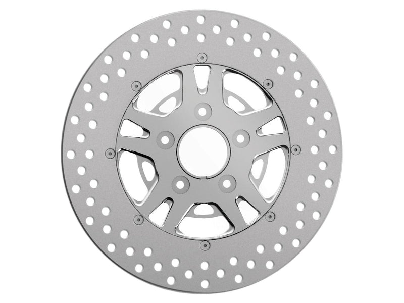 T-5 2-Piece Front Brake Rotor Chrome - 11.5 Inch