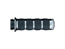 Premium ISO Grips 1 Inch With Throttle Assist Lever Chrome For 08-23 Touring